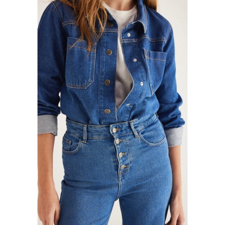 Mineral blue Citadelle jeans livraison gratuite