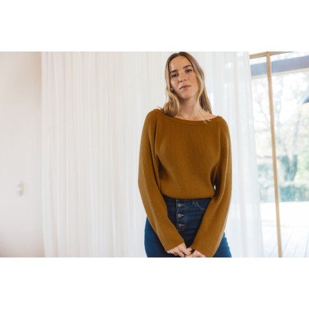 mustard sketch sweater les ctes