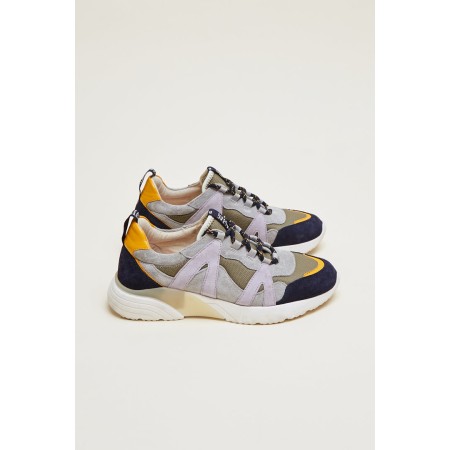 Navy and olive Astor sneakers store