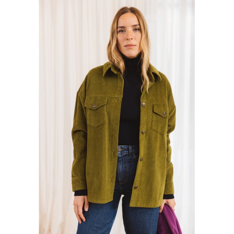 Moss Pumpkin Overshirt en ligne