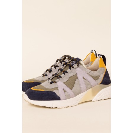 Navy and olive Astor sneakers store