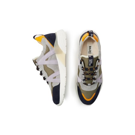 Navy and olive Astor sneakers store