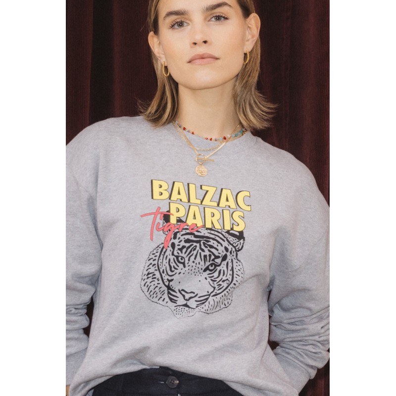 gray tiger harlow sweatshirt Economisez 