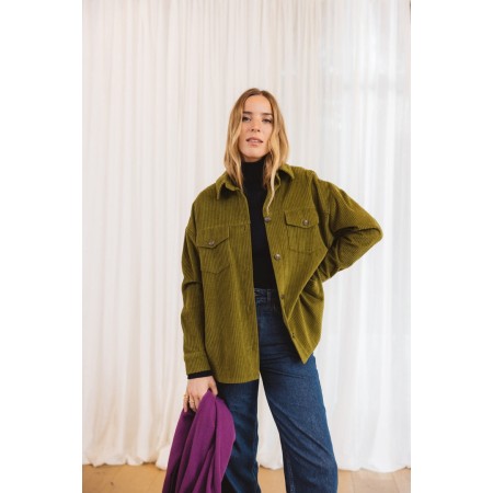 Moss Pumpkin Overshirt en ligne