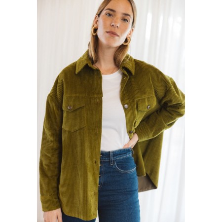 Moss Pumpkin Overshirt en ligne