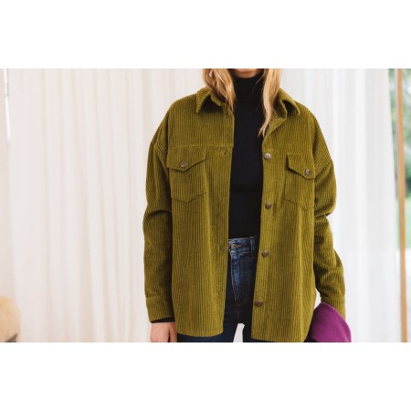 Moss Pumpkin Overshirt en ligne