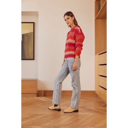 Pink striped Lavis jumper JUSQU'A -70%! 