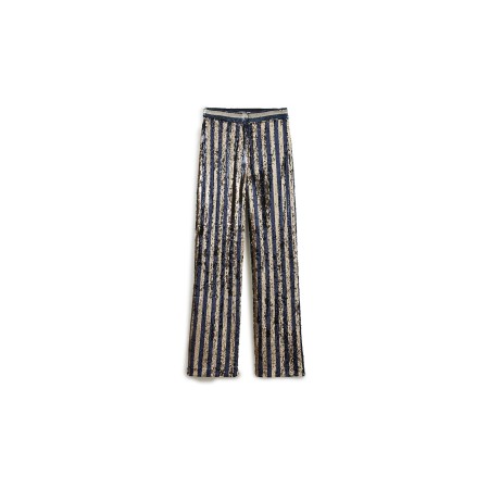 golden and navy splendor trousers Amélioration de cerveau avec