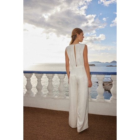 Jumpsuit N°20 white jacquard 2023