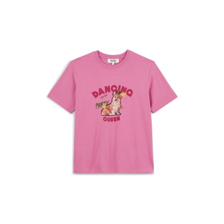 Bree Dancing queen pink t-shirt une grave pollution 