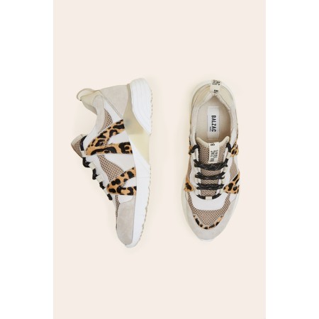 Sand and cheetah Astor sneakers 2023