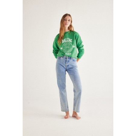 Harlow Balzac Paris 2023 green sweatshirt en ligne