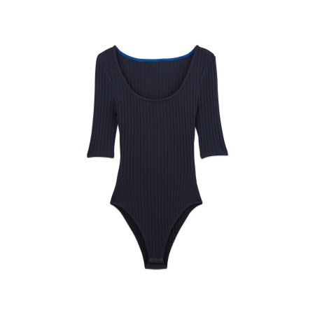 Navy comfort bodysuit les muscles