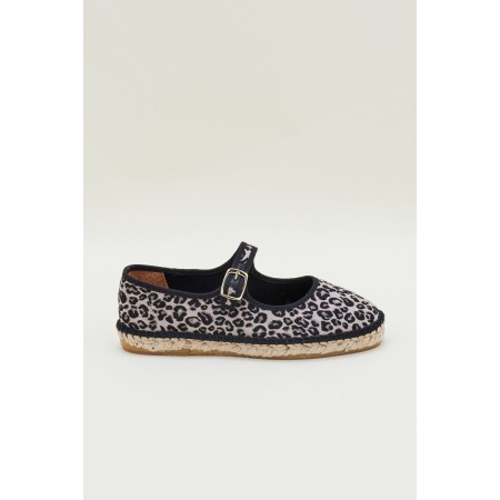 Fortune ballet flats in leopard jacquard en ligne des produits 