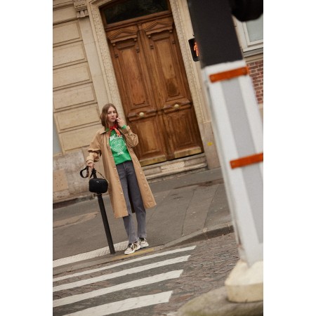 Harlow Balzac Paris 2023 green sweatshirt en ligne