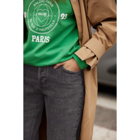 Harlow Balzac Paris 2023 green sweatshirt en ligne