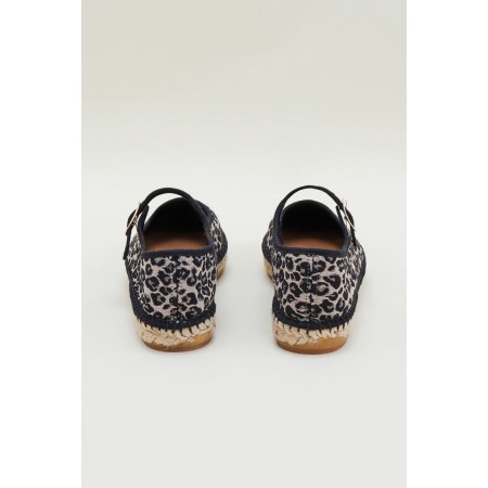 Fortune ballet flats in leopard jacquard en ligne des produits 