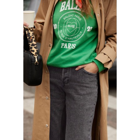 Harlow Balzac Paris 2023 green sweatshirt en ligne