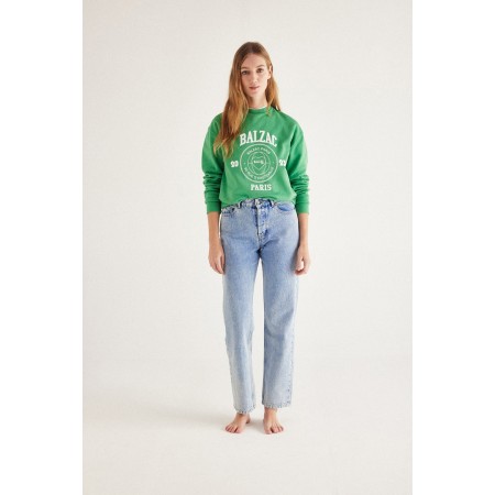 Harlow Balzac Paris 2023 green sweatshirt en ligne