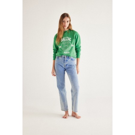 Harlow Balzac Paris 2023 green sweatshirt en ligne