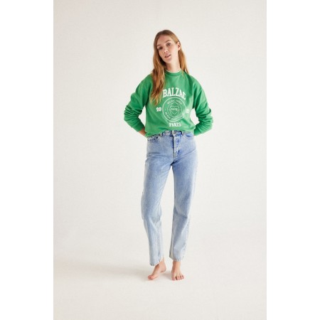 Harlow Balzac Paris 2023 green sweatshirt en ligne