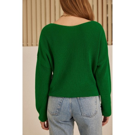 Frisson sweater green Les magasins à Paris