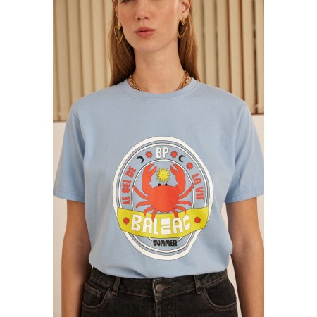 Ice Blue Crab Bree T-Shirt la chaussure