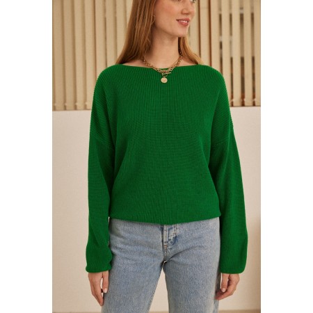 Frisson sweater green Les magasins à Paris