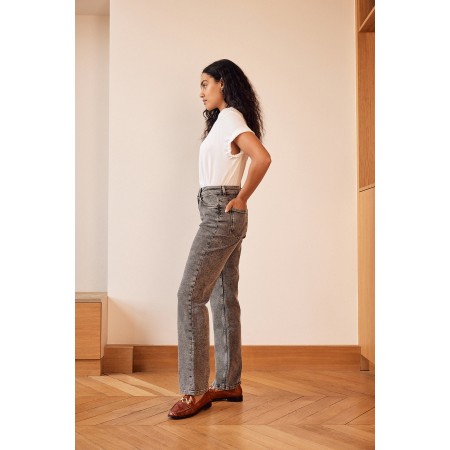 Fauve ash gray jeans pas cher chine