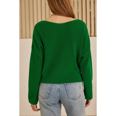 Frisson sweater green Les magasins à Paris