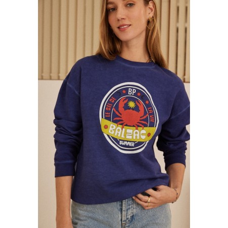 Navy Crab Harlow Sweatshirt Venez découvrir notre 