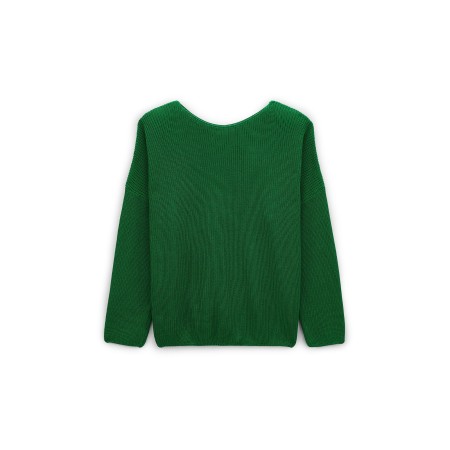 Frisson sweater green Les magasins à Paris