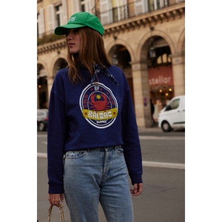 Navy Crab Harlow Sweatshirt Venez découvrir notre 