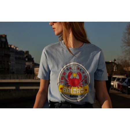 Ice Blue Crab Bree T-Shirt la chaussure