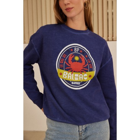 Navy Crab Harlow Sweatshirt Venez découvrir notre 