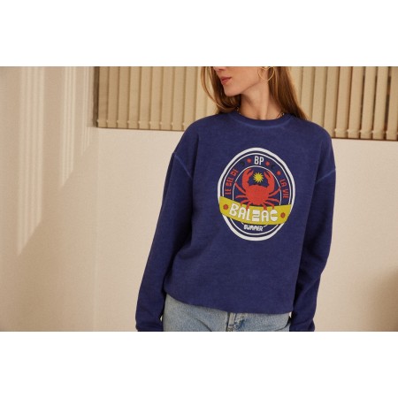 Navy Crab Harlow Sweatshirt Venez découvrir notre 