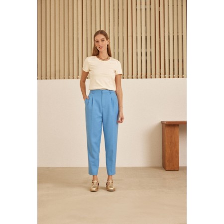 Sky blue Abramo trousers l'achat 