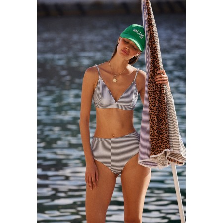 Patchouli bikini bottom with sky blue stripes vente chaude votre 