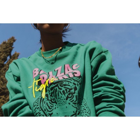 Sweat Harlow Tigre vert l'évolution des habitudes 