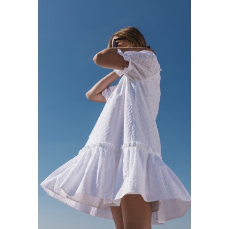 Robe Sorbet blanc chez Cornerstreet bien 