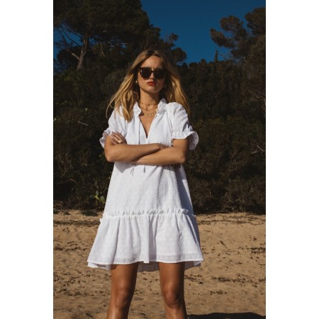 Robe Sorbet blanc chez Cornerstreet bien 