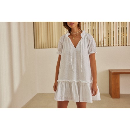 Robe Sorbet blanc chez Cornerstreet bien 