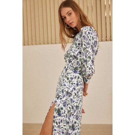 Robe Sereine imprimé jardin en fleurs les ligaments