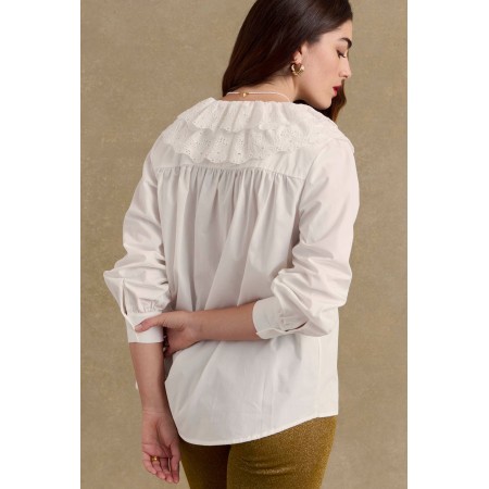 Chemise Fossette blanc naturel de technologie