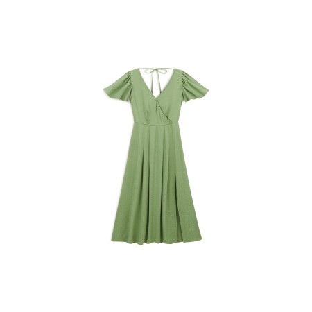 Robe Coral vert sauge pas cher