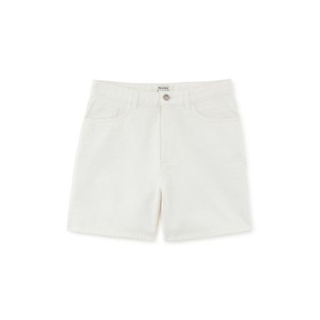 Short Maylone jean blanc perle Les magasins à Paris et en Île-de-France