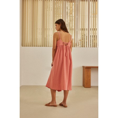 Robe Samba bois de rose Dans la société mordern