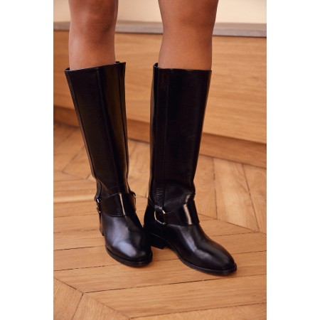 Bottes Filipa noir pas cher 