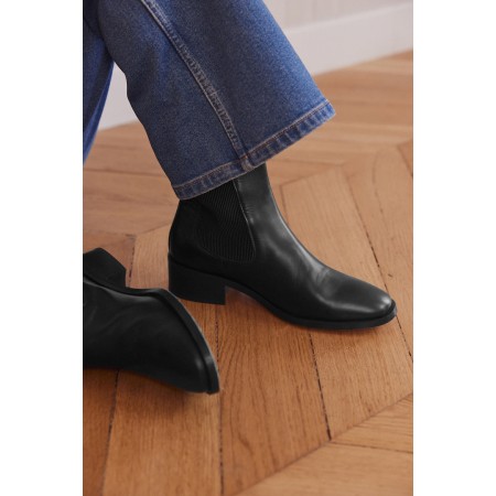 Bottines Isidora noir pas cher