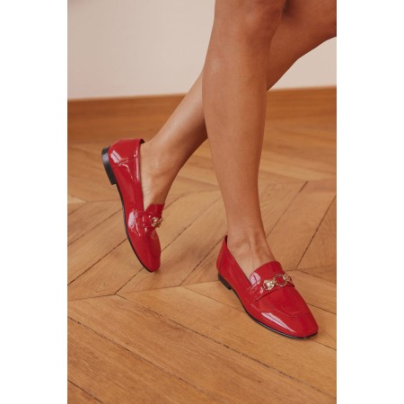 Mocassins Flavie vernis rouge 50-70% off 